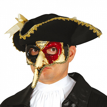 Мужская венецианская маска «Мелодия» 