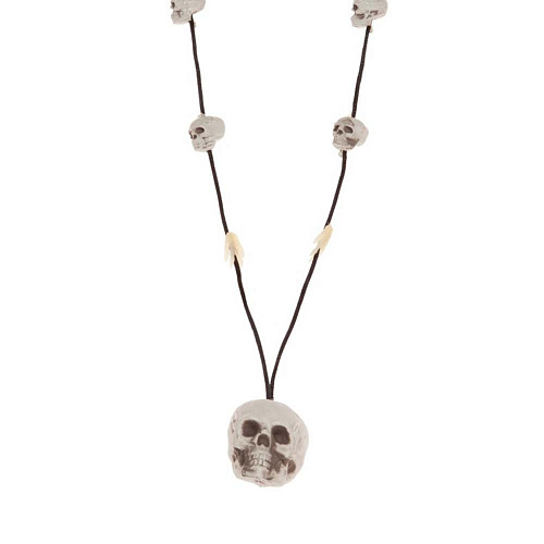 Ожерелье «Скелет» - украшение на Хэллоуин