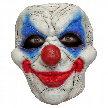 Латексная маска Клоуна на Хэллоуин 