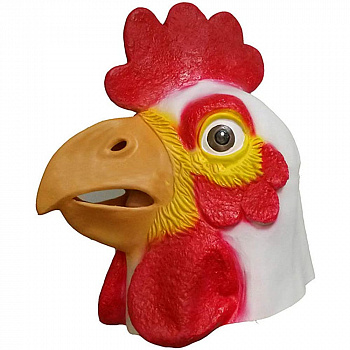 Латексная маска «Курица» 