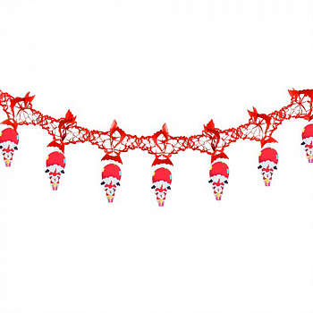 Гирлянда новогодняя «Санта на парашюте»
