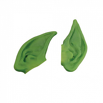 Зеленые накладные уши эльфа