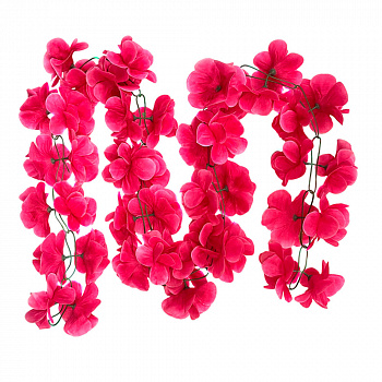 Цветочная гирлянда «Розовые цветы»
