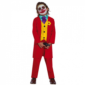 Красный костюм Джокера для детей