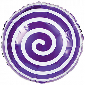 Шар-круг "Спираль(фиолетовая)" - 1 шт.