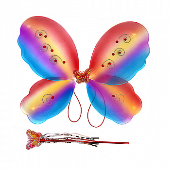 Разноцветный набор бабочки