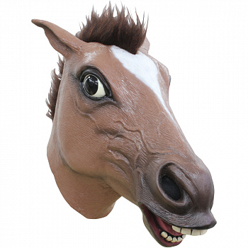 Латексная маска коня Бо Джека 