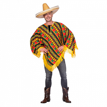 Карнавальный костюм мексиканца - пончо