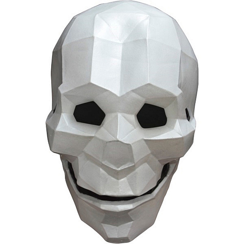 Латексная маска-полигон «Череп» 