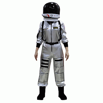 Голографический костюм космонавта взрослый