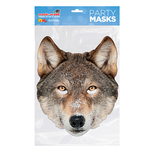 Реалистичная маска волка 