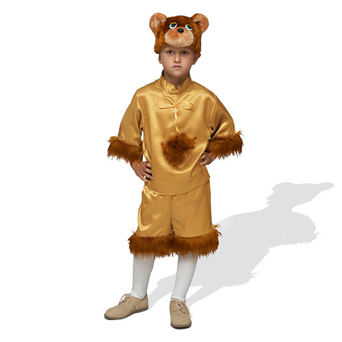Бежевый костюм Медведя 