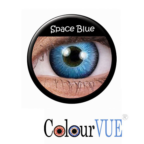 Цветные линзы «Space Blue»