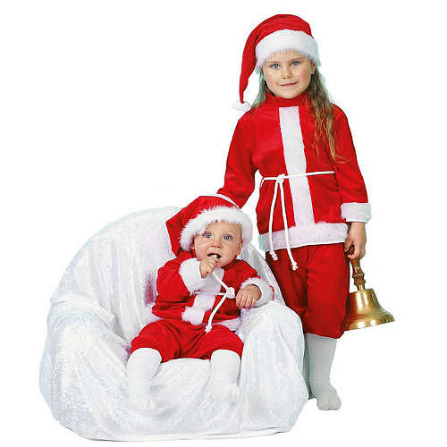 Новогодний костюм Санта-Клауса для малыша
