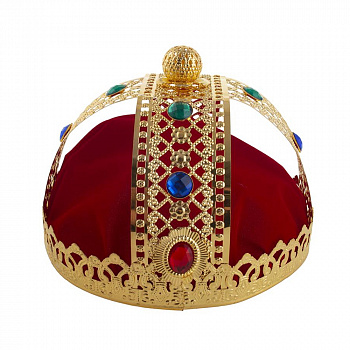 Средневековая золотая корона для взрослых