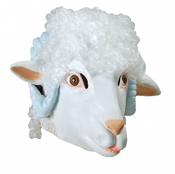 Латексная маска овцы 