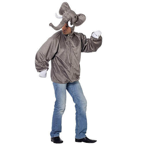 Новогодний костюм слона для взрослых
