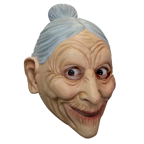 Латексная маска бабушки 