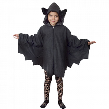 Детский костюм «Летучая мышь» на Хэллоуин - пончо