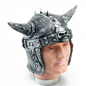 Военный шлем с рогами