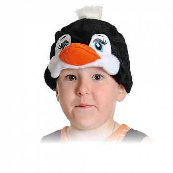 Детская шапочка пингвина