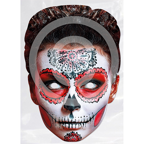 Бумажная маска «День мёртвых» 