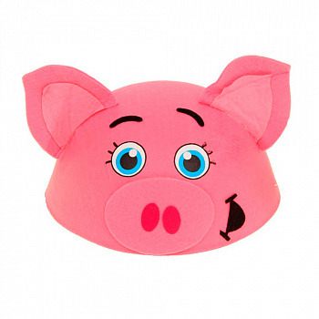 Карнавальная шапочка «Свинка»