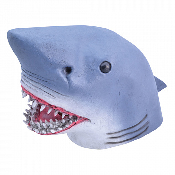 Латексная маска акулы 