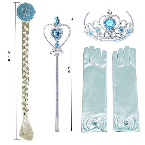 Детский набор принцессы Эльзы с перчатками
