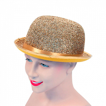 Золотая шляпа котелок