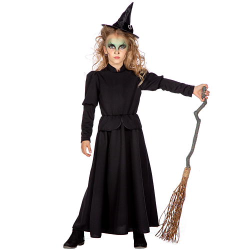 Платье ведьмы для девочки на Хэллоуин