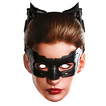 Бумажная маска Женщины-кошки 
