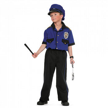 Карнавальный костюм полицейского для мальчика