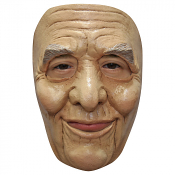 Латексная маска «Счастливый старик» 