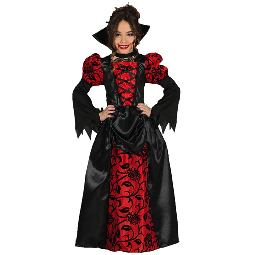 Платье вампирши для девочки «Графиня Дракула»