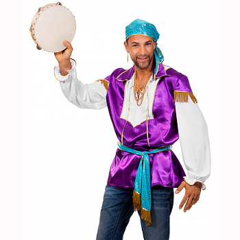 Мужской карнавальный цыганский костюм