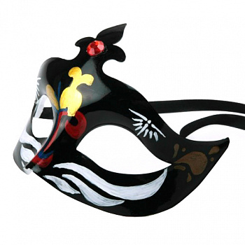 Венецианская маска «Кошечка» 
