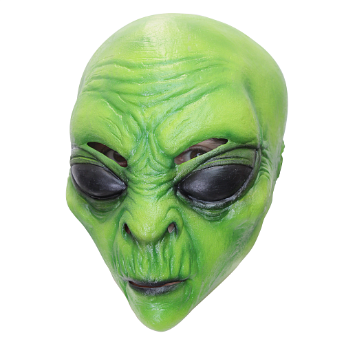 Латексная маска инопланетянина 