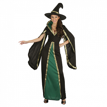 Средневековый костюм ведьмы на Хэллоуин