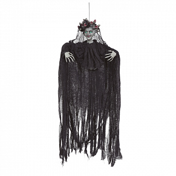 Кукла со светящимися глазами «Медуза Горгона»- украшение на Хэллоуин