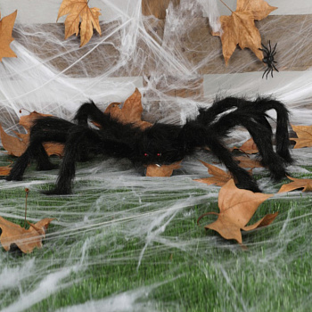 Большой паук - украшение на Хэллоуин